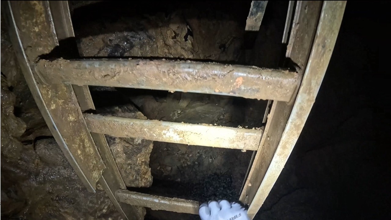 Gated Cave Has Mysterious Blue Hole Inside