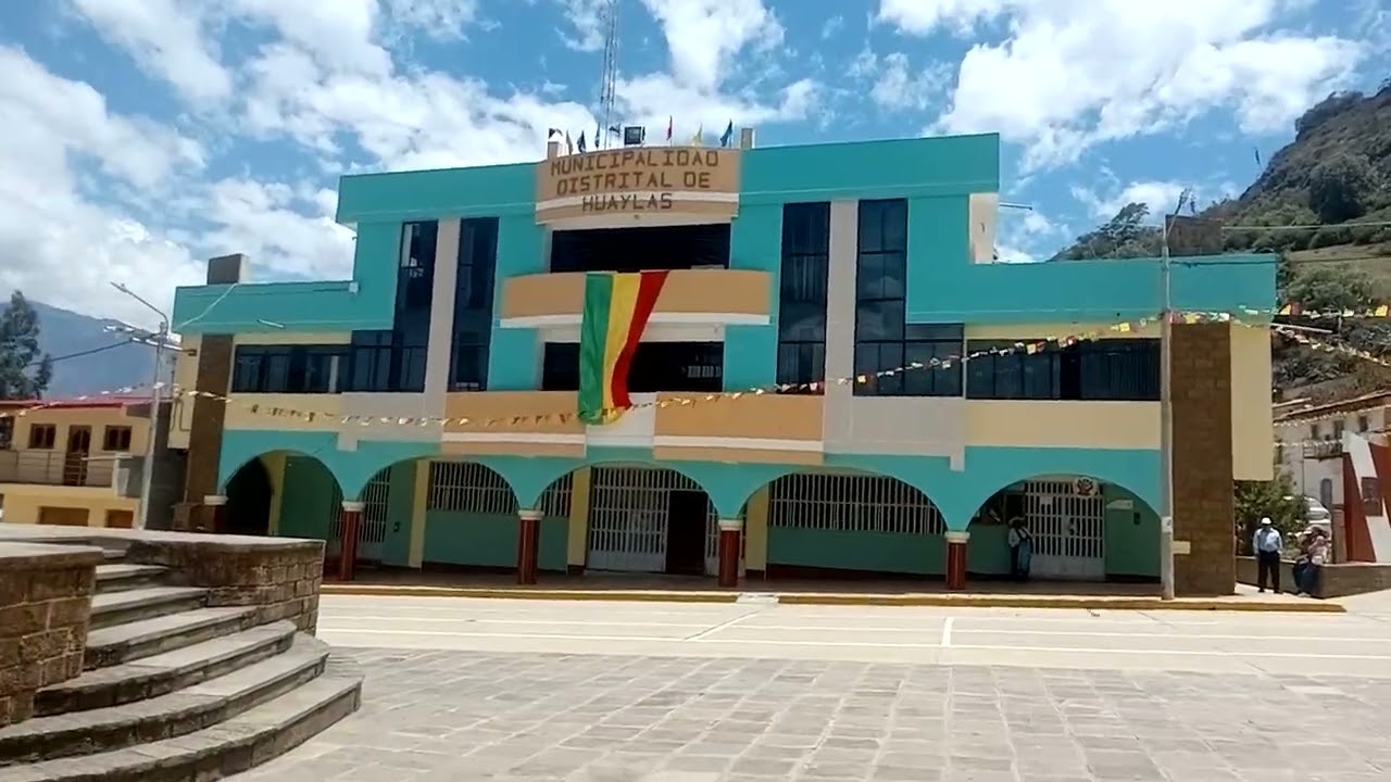 Distrito de huaylas, Ancash, Perú 