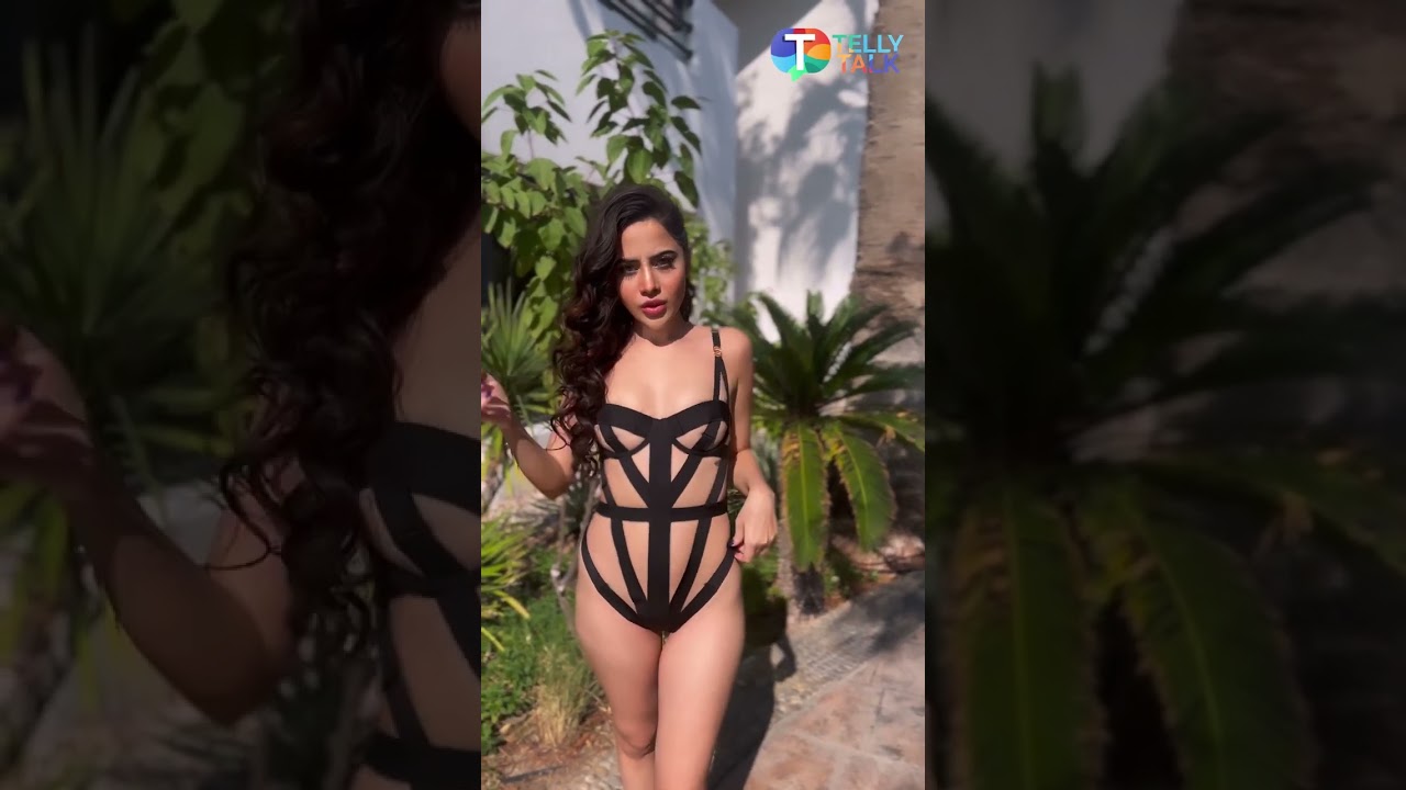 Urfi Javed HITS back at haters with her new BOLD swimsuit look #shorts #urfijaved