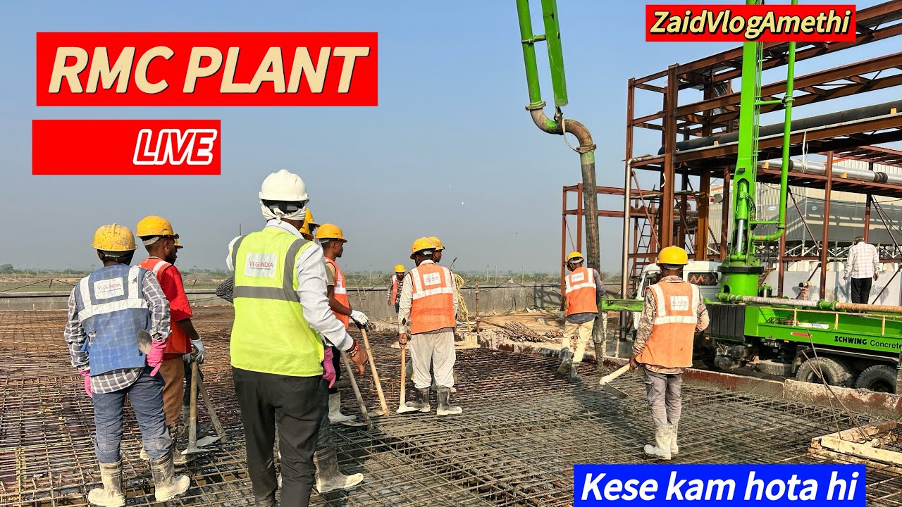 Ready Mix concrete (RMC) Batching Plant Knowledge || How rmc plant works SILEP COSTING