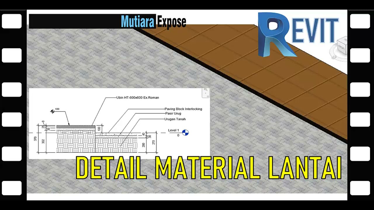 Menyusun Material Lantai - Kursus Dasar Revit