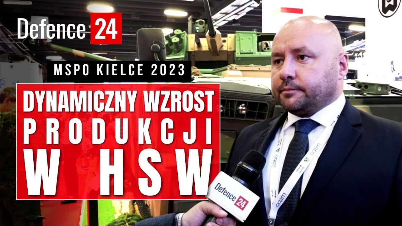 Dynamiczny wzrost produkcji w HSW | MSPO w Kielcach 2023
