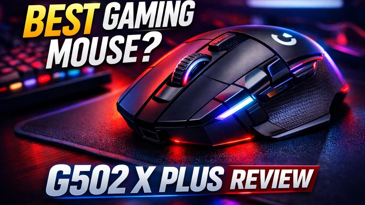 Обзор Logitech G502 X Plus – Лучшая ли это игровая мышь?