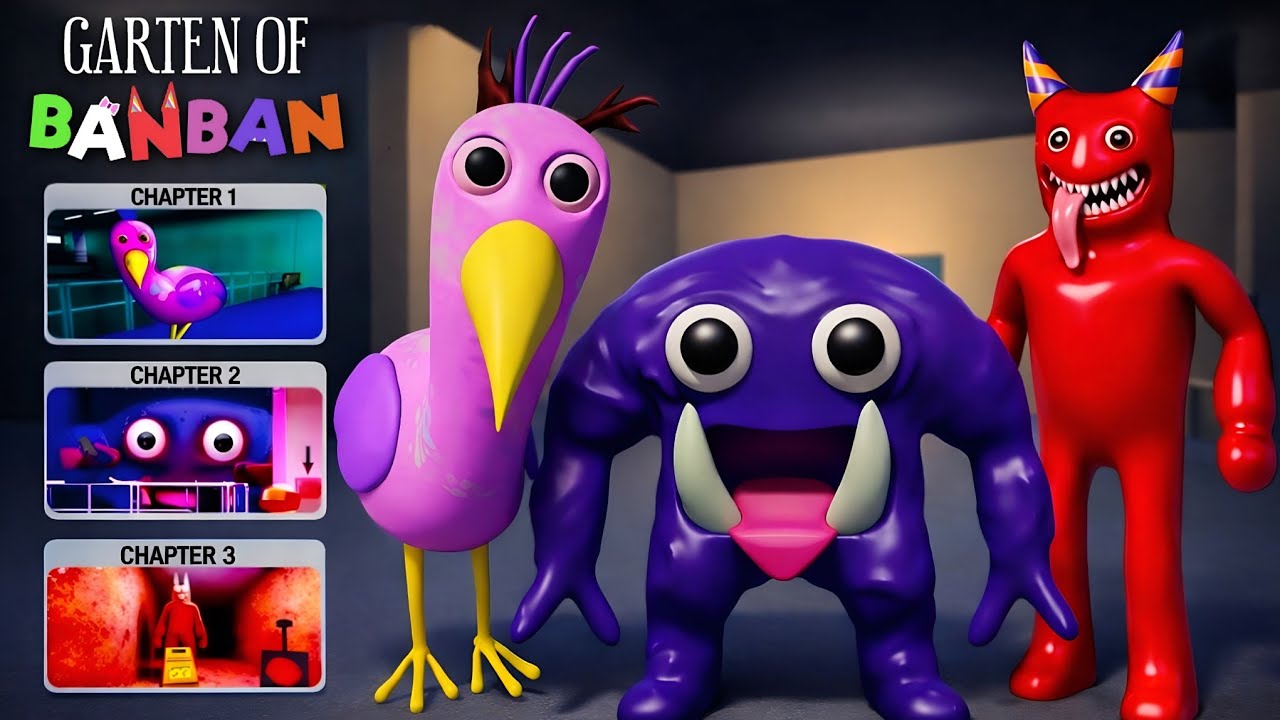 Survival Ban Life Challenge! Scary Monsters & Creepy Story Escape (Chapter 1, 2, 3)