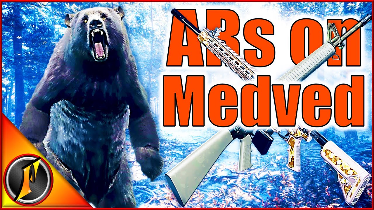 Taking on Medved-Taiga with the New AR .223 and .308!