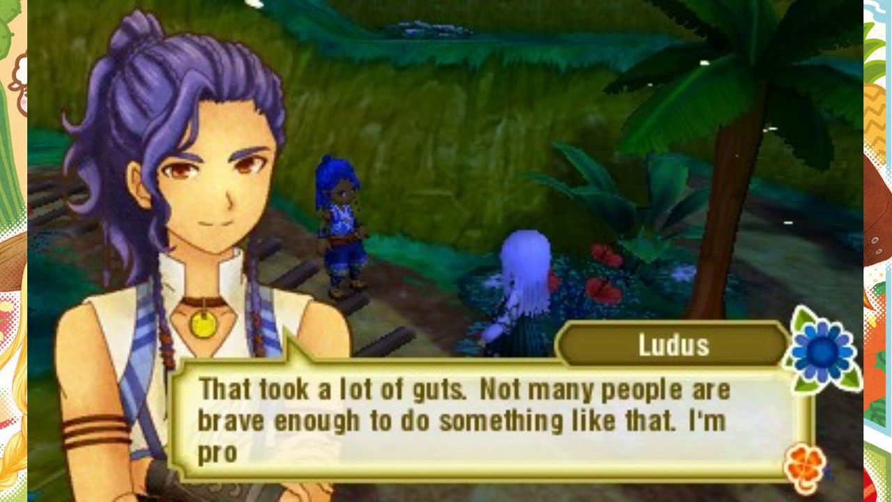 Story of Seasons: Trio of Towns: Ludus' Dark Blue Flower Love Event 