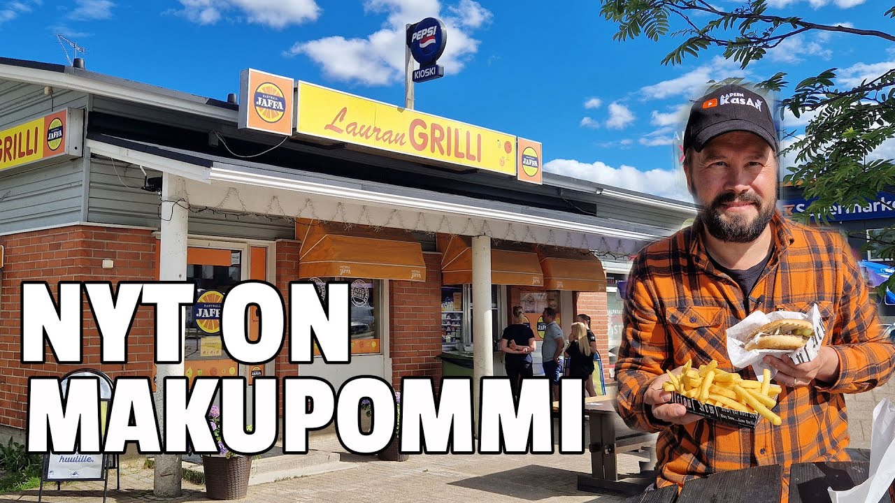TESTISSÄ GRILLIEN 54-VUOTIAS LEGENDA - SAIRAAN HYVÄ POROBURGER - IVALO