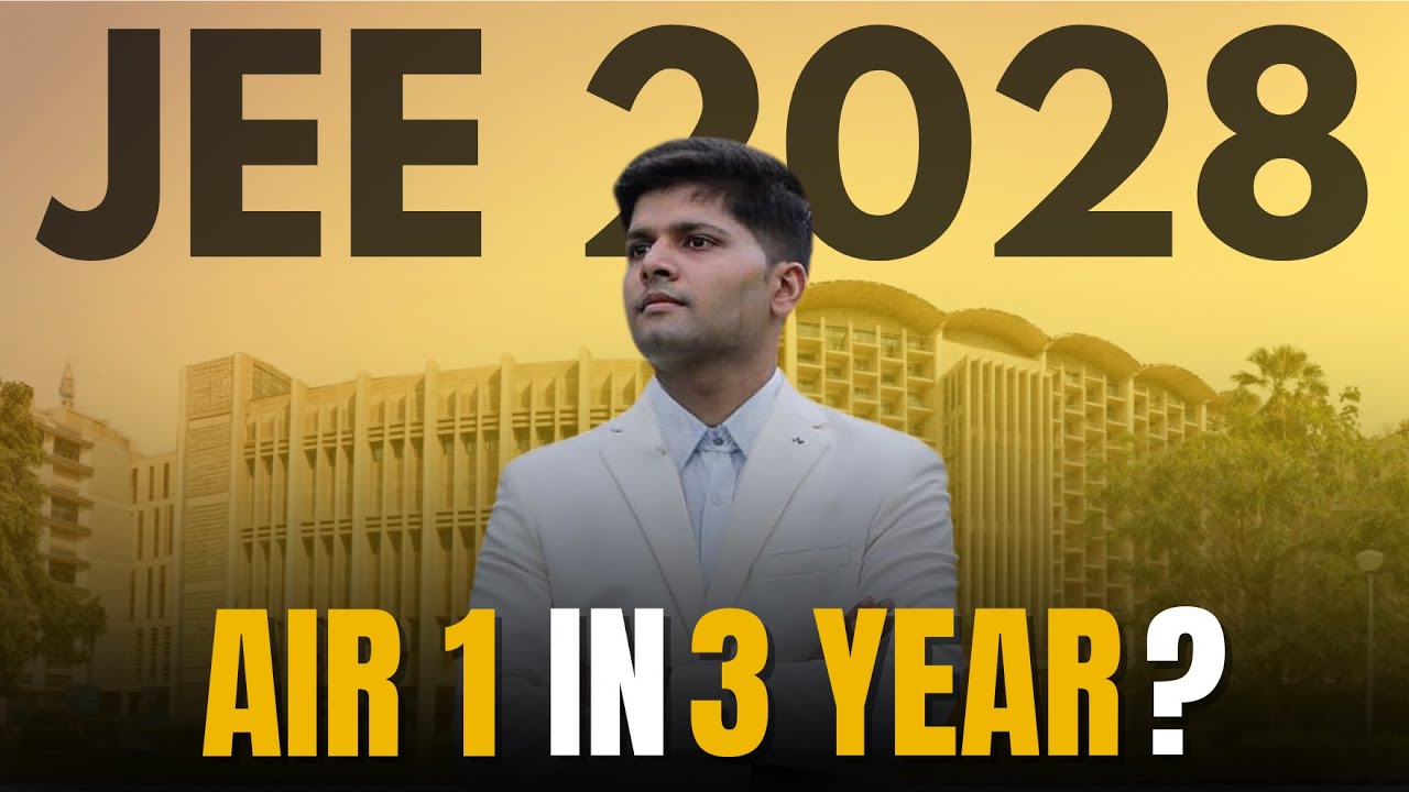 Can You Be JEE Rank 1 Starting from Class 10? Here&rsquo;s how!
