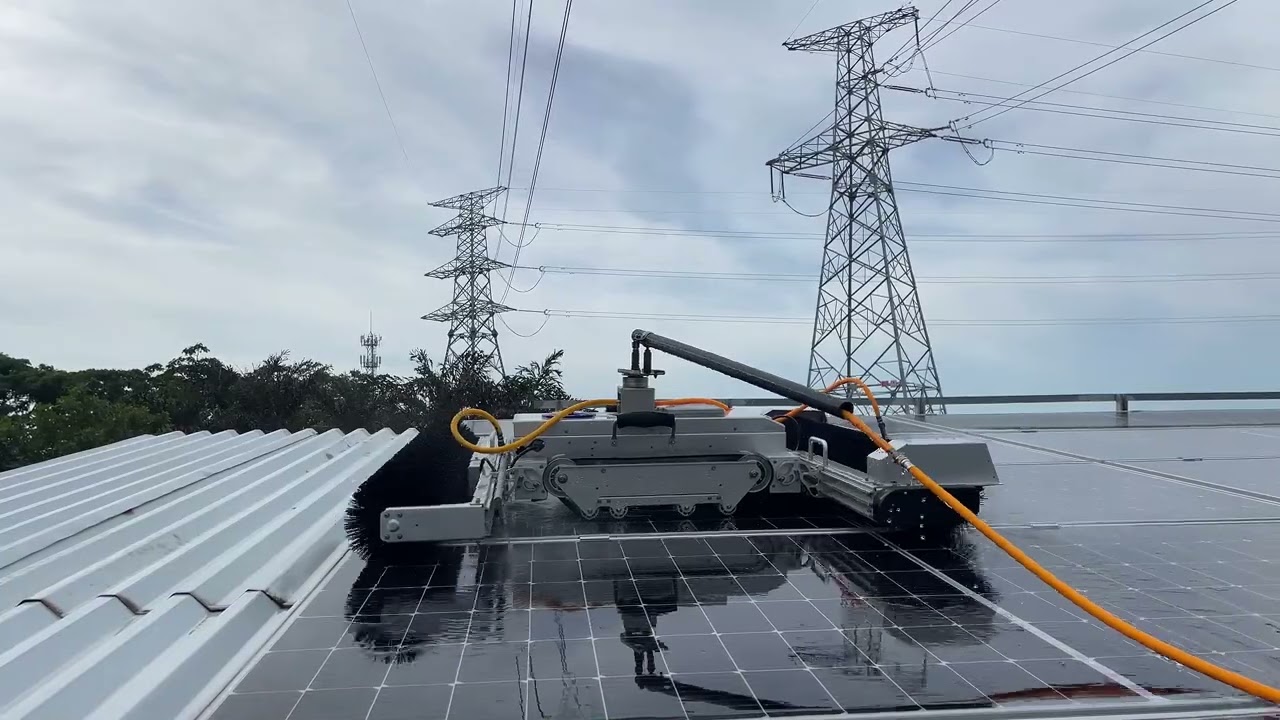 8MW CarportSolar#PhiCleaner #solarcleanrobot #photovoltaic #pvclean #groundmountsolar #agrivoltaics