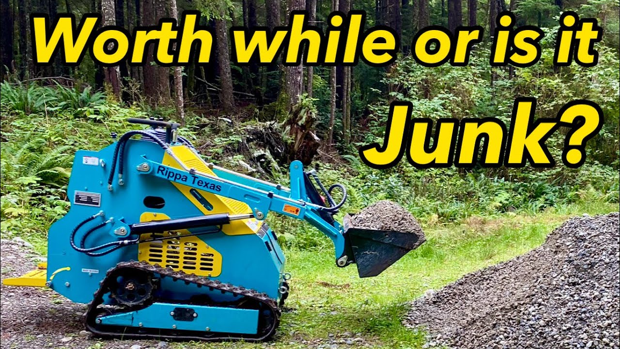 Chinese mini Skid steer 40 hour review #skidsteer #dirtwork #equipment