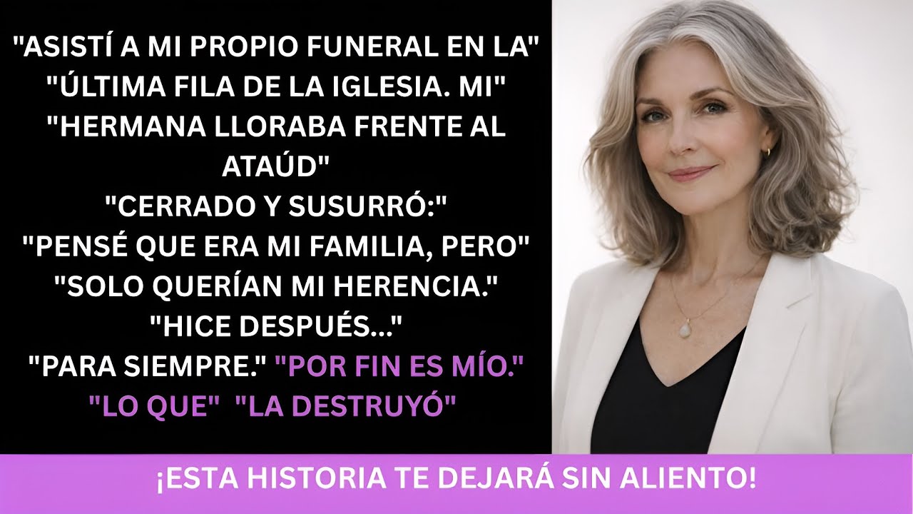 Asistí a mi propio funeral y descubrí quién intentó matarme. Mi venganza fue perfecta