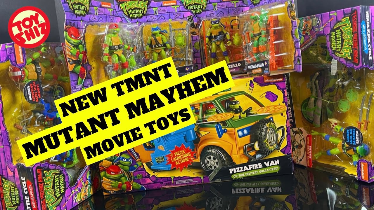 2023 ALL THE NEW TMNT: MUTANT MAYHEM MOVIE TOYS | Playmates Toys