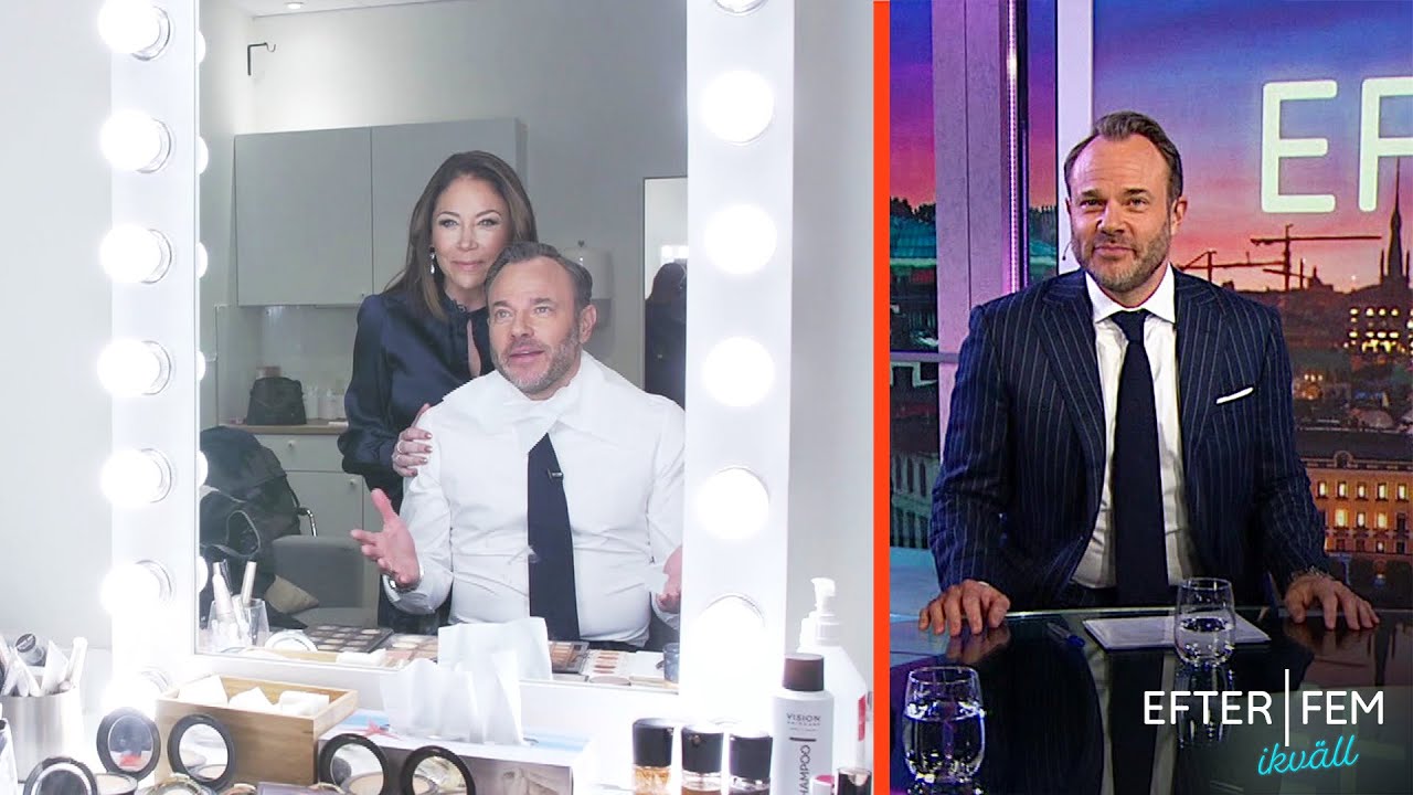 David Hellenius vikarierar i Efter fem ikväll: ”Känns väldigt bra”  | Efter fem | TV4 & TV4 Play
