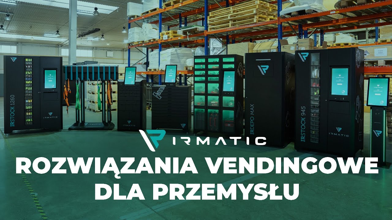 IRMATIC Showcase XL | Rozwiązania Vendingowe dla Przemysłu