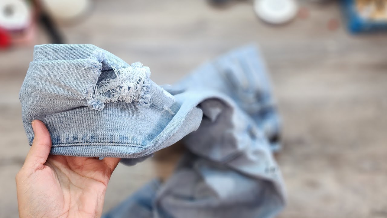 NO TIRES LOS JEANS ROTOS!!!