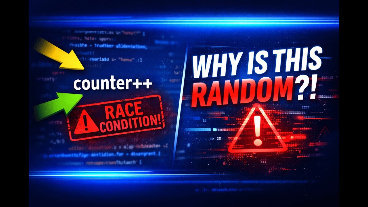 Concurrency in C: Race Conditions & Critical Sections Explained