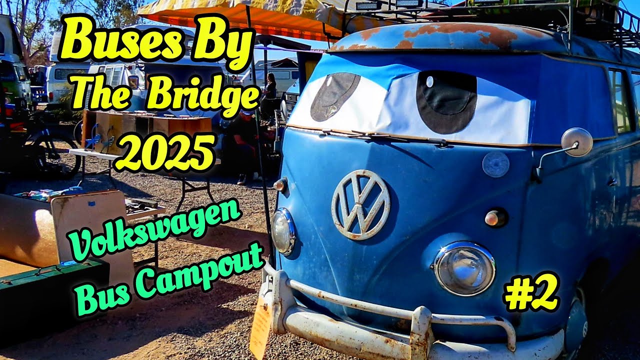 Volkswagen Bus Annual Buses by the Bridge Campout 2025 Lake Havasu City Arizona 500+ VW Buses #2 #vw