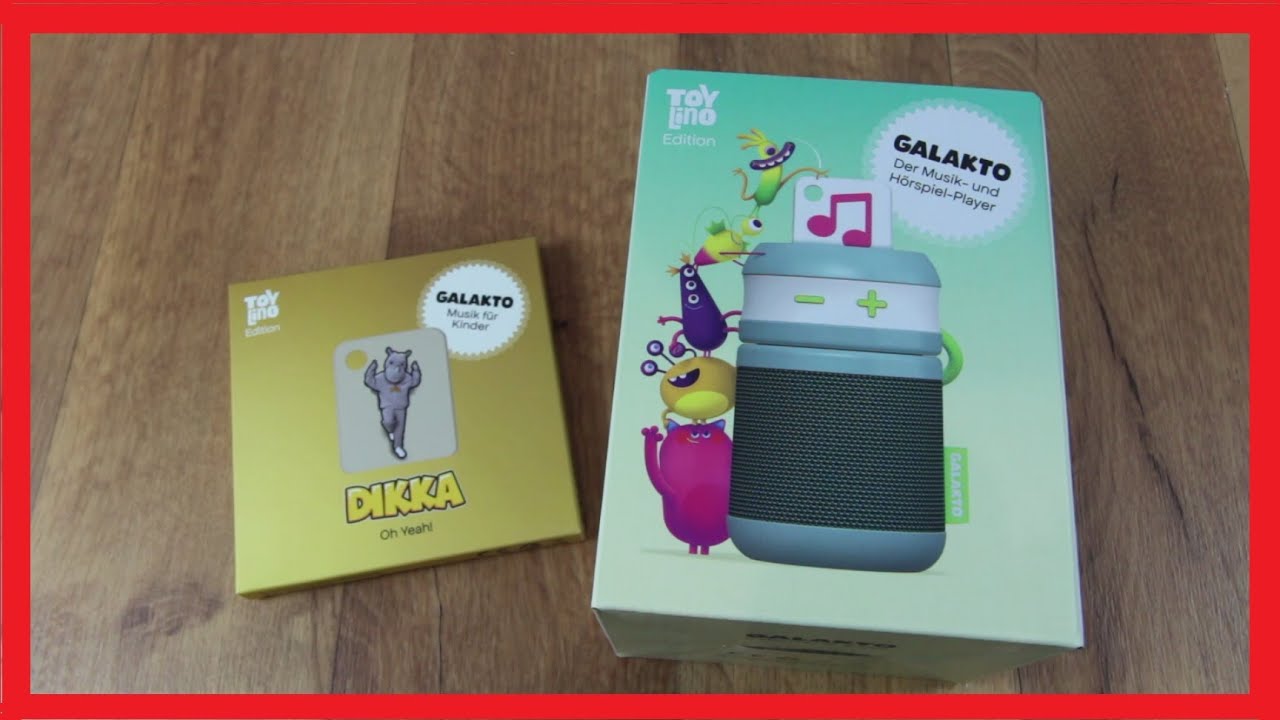 Galakto - Hörspielplayer für Kinder von TOYLINO Test/Unboxing