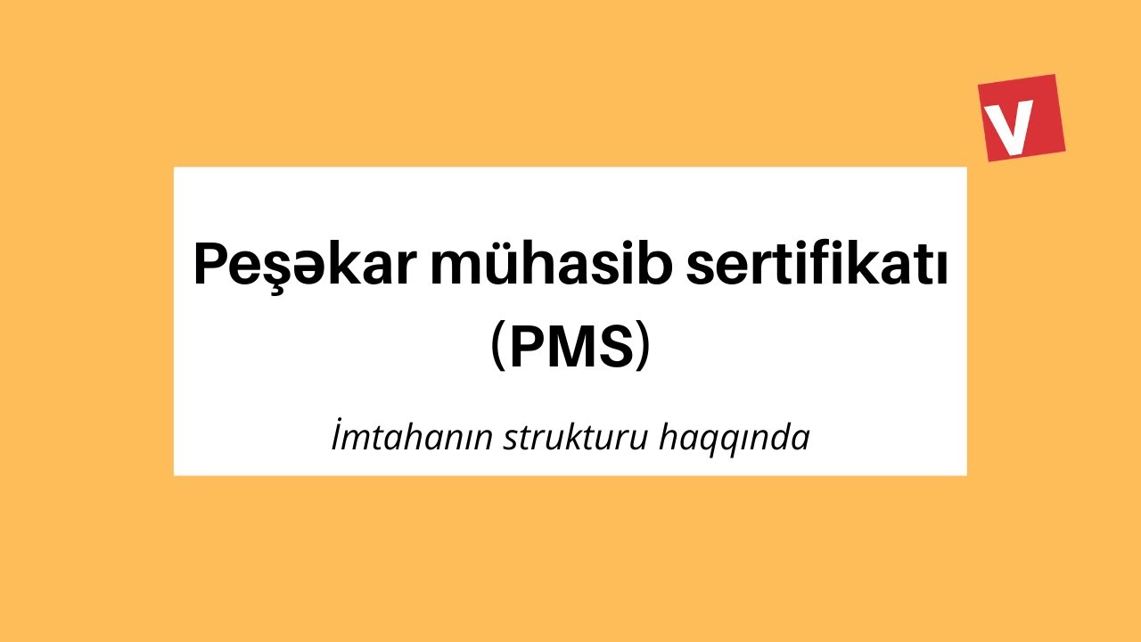 Peşəkar mühasib sertifikatı - imtahan strukturu haqqında