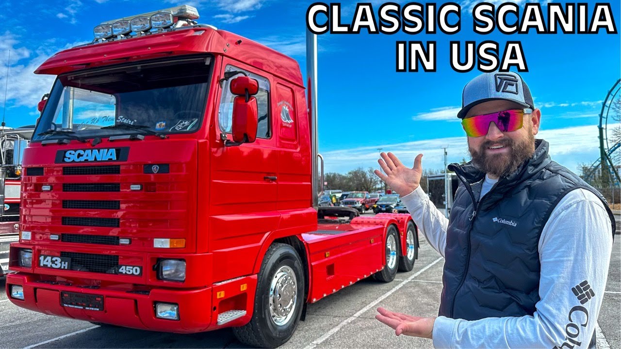 Scania 143 European Cabover at the Mid America Trucking Show!