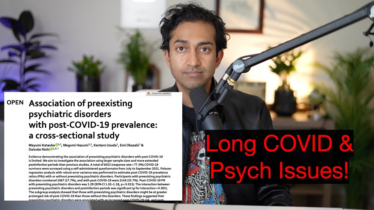 Pre-existing Psychiatric Disorders and Long COVID -- Is there a link? What does it Mean?
