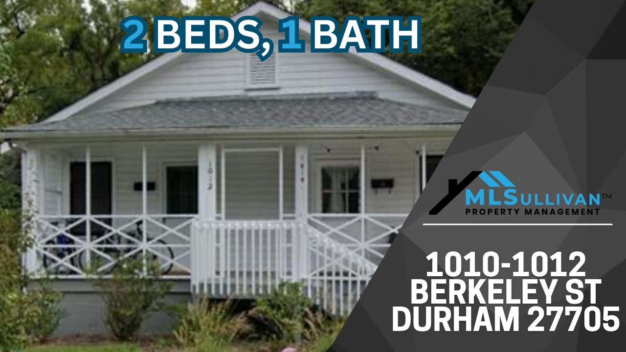 HOUSE TOUR | 1010-1012 Berkeley St Durham 27705