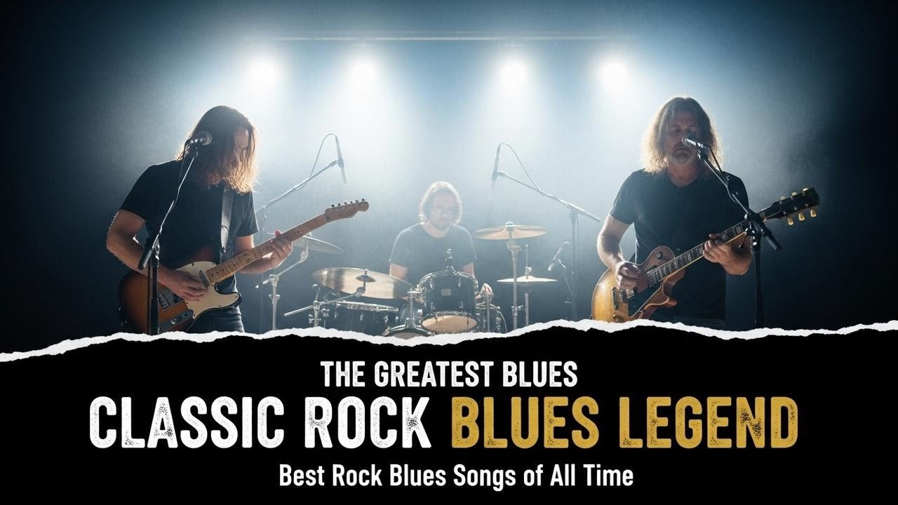 BB King, ZZ Top, Jimi Hendrix, Muddy Waters, Eric Clapton – Blues Rock Guitar Classics