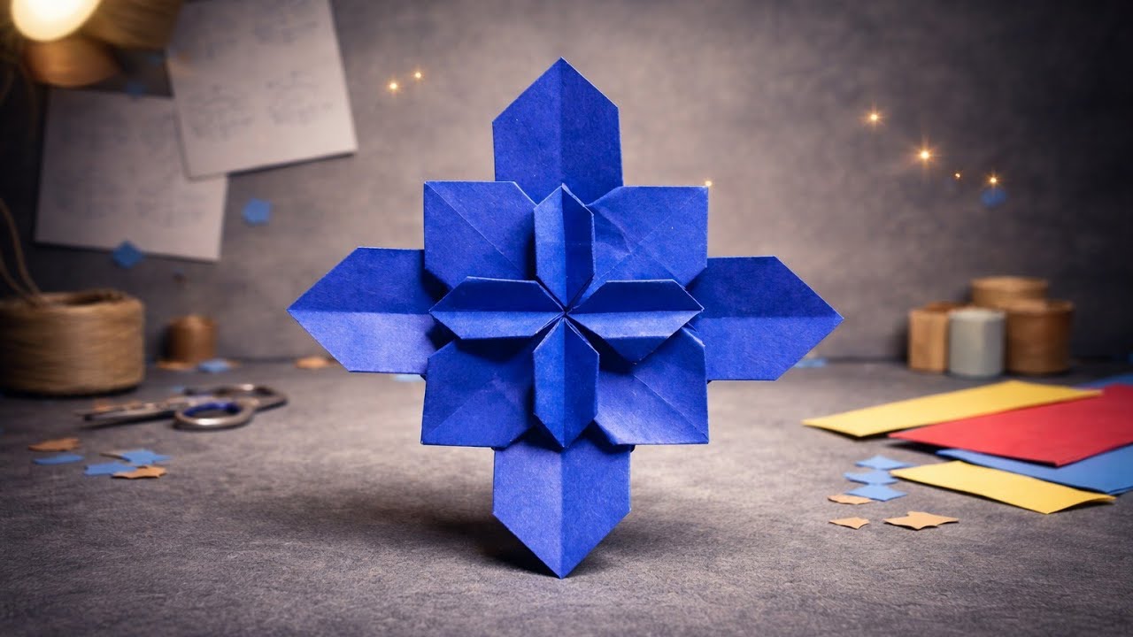 Origami Hydrangea/step by step