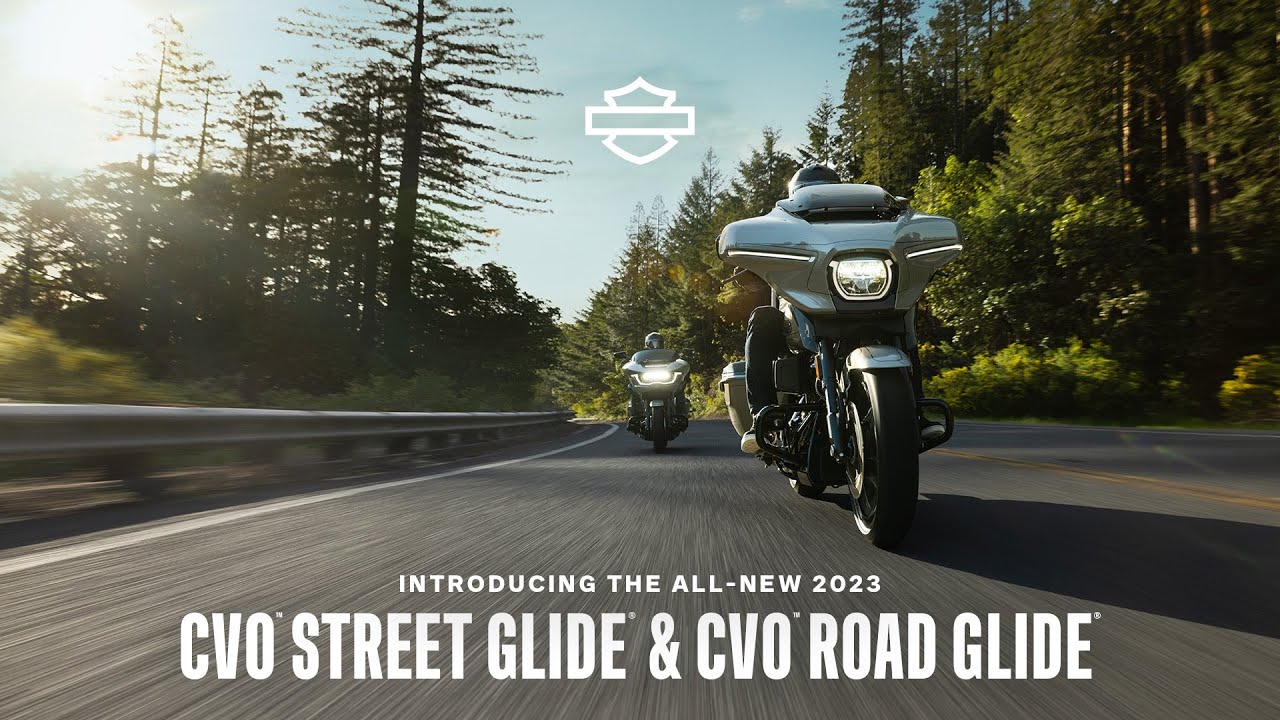 Фильм о презентации Harley-Davidson CVO Street Glide и CVO Road Glide 2023 года