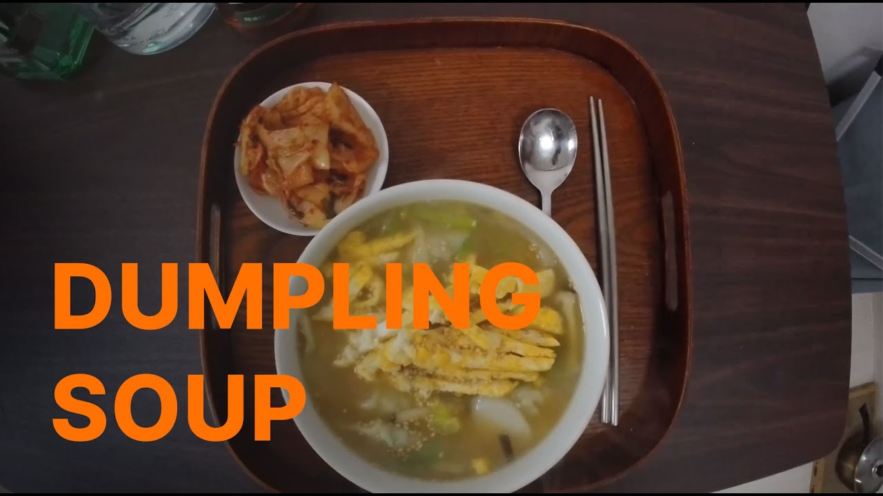 Dumpling soup