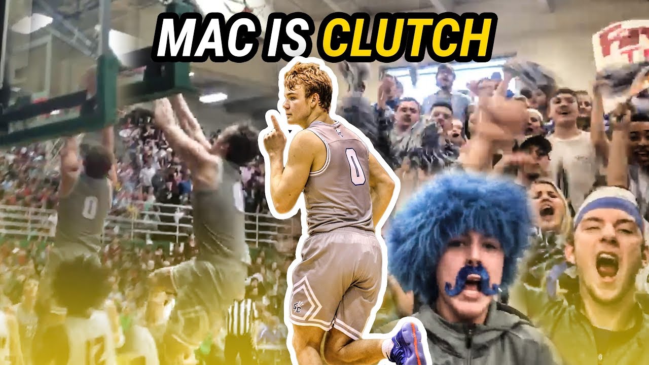 Mac McClung EXPLODES For 42 In State Semis! BRING HOME THE CHIP 🏆