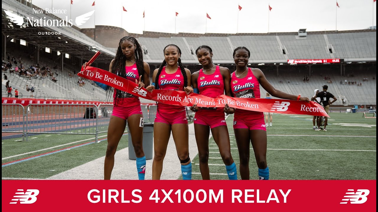 Girls 4x100m Relay - New Balance Nationals Outdoor 2025