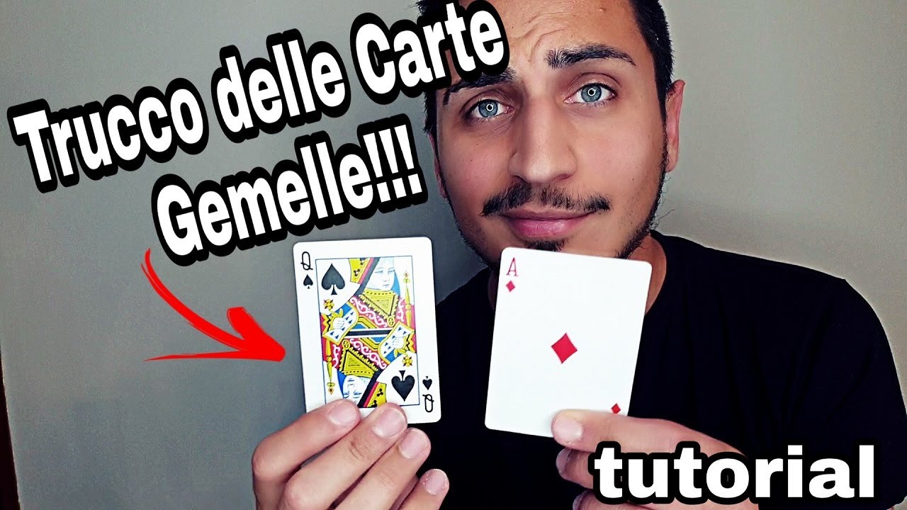 TUTORIAL \\ GIOCO DI MAGIA CON LE CARTE GEMELLE