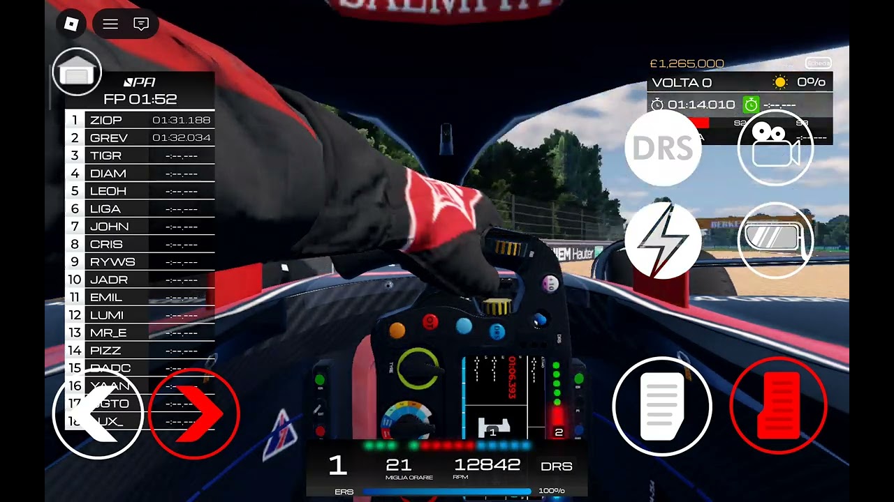 Gioco a formula 1