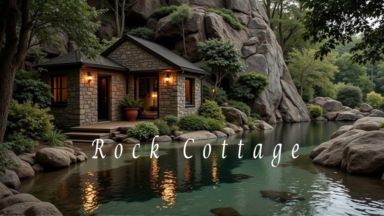 Lakeside Rock Cottage – Музыка Для Глубокого Сна И Оздоровления – Уютная Ночная Атмосфера Воды И ...