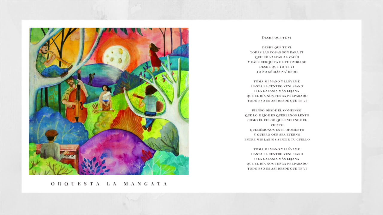 Orquesta la Mangata - Desde que te vi