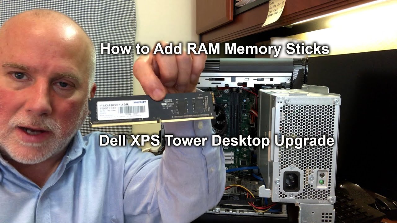 Dell XPS Tower - How to Add RAM Memory Sticks #computer #computermemory