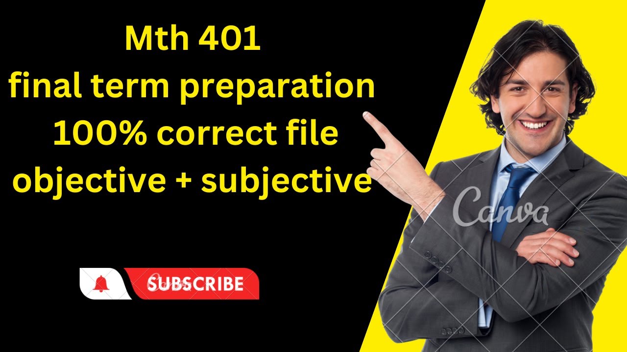 mth401 final term preparation|mth401 final term preparation 2023|mth401 final term mcqs#mth401
