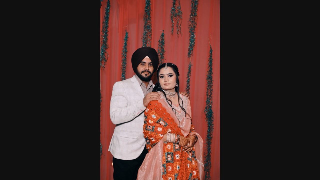 Mandeep Singh Weds Khusneet Kaur Live By; Glamour Studio Pharal M.95718265627