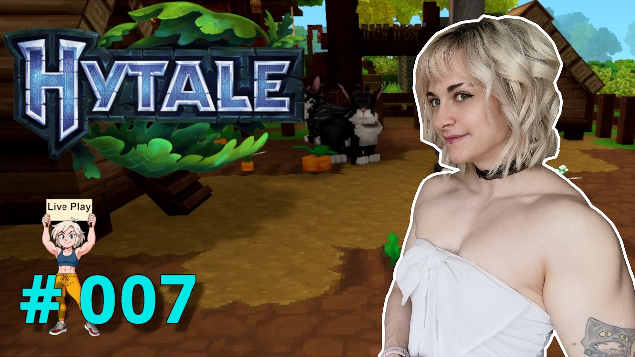 Let's Live Play: Hytale - #007 | Wir fangen mit Bauen an