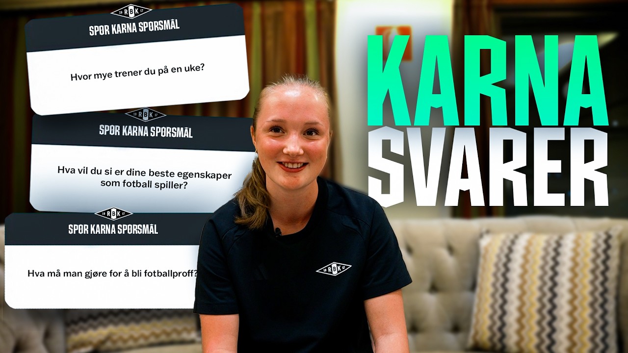 Q&A med Karna Sødahl - svarer på DINE spørsmål