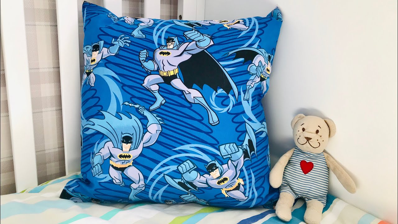 How to sew cushion cover with velcro sewing tutorial diy cushion cover