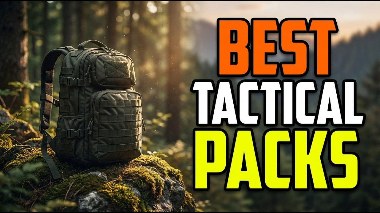 TOP 5 Best Tactical Backpacks 2026