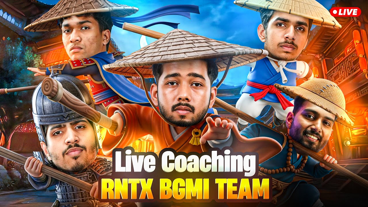 LIVE COACHING RNTX BGMI TEAM | SCOUT IS LIVE | #iQOO15