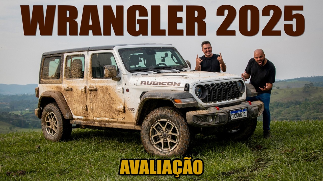 Jeep WRANGLER RUBICON 2025, testamos o jeep na trilha off road de verdade!