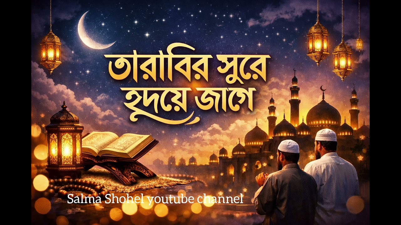 তারাবির সুরে হৃদয় জাগে | হৃদয় ছুঁয়ে যাওয়া ইসলামিক নাশীদ | Ramadan Special Nasheed