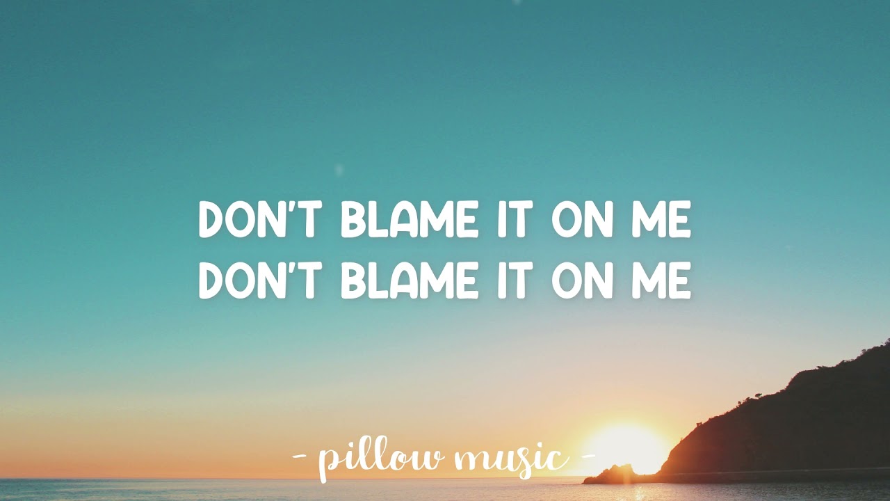 Calvin Harris ft. John Newman - Blame (Lyrics)