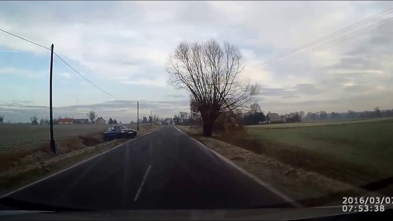 Zakręt w poniedziałkowy poranek