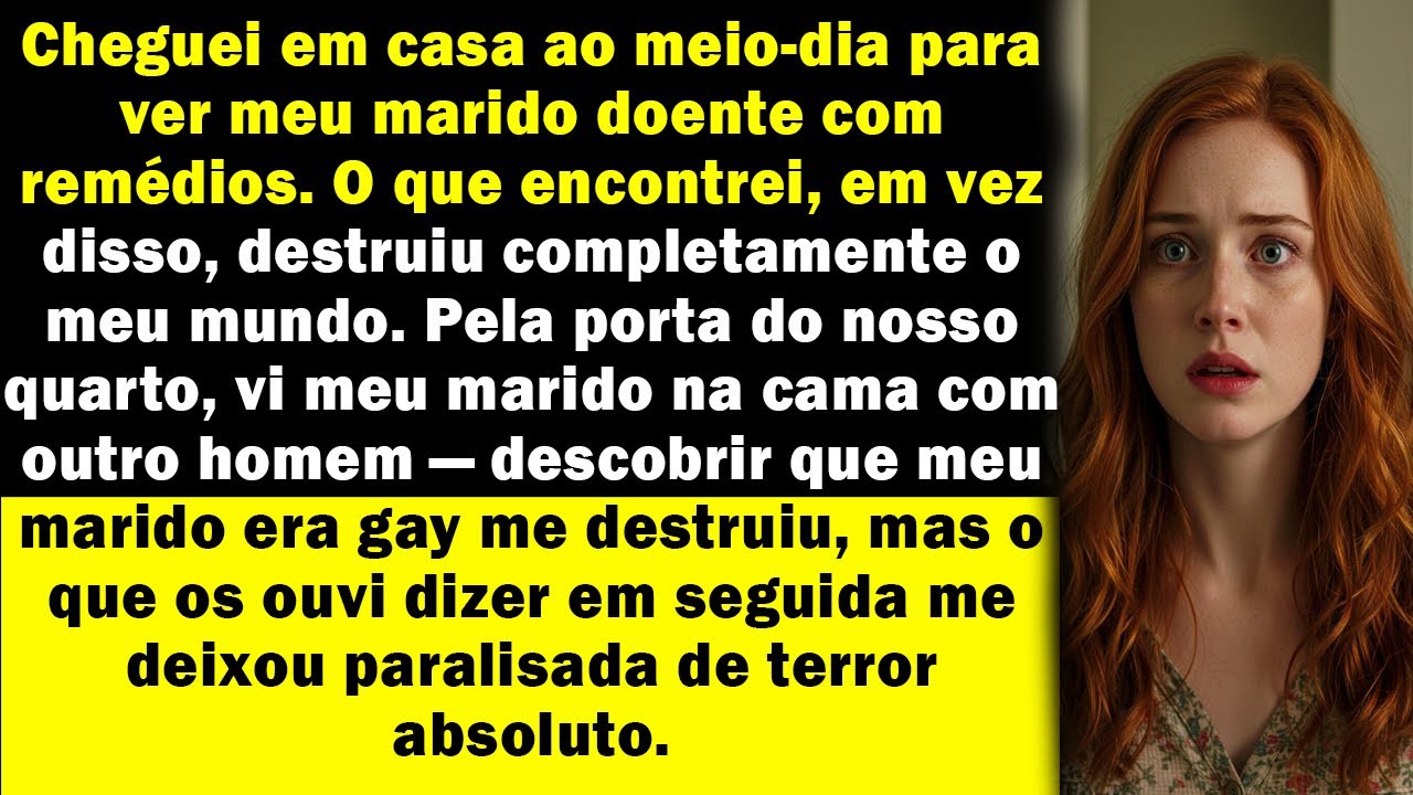 Ao meio-dia, cheguei em casa para ver meu marido doente e ouvi o segredo que destruiu tudo