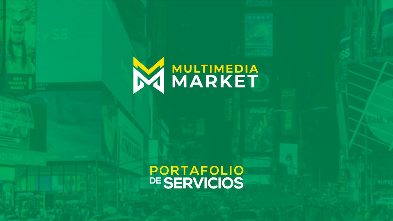 Video Demostrativo - Cat&aacute;logo Multimedia Market